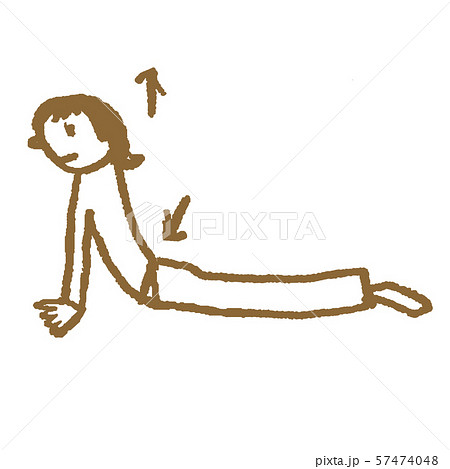 腰痛　マッケンジー　体操　３番目 57474048