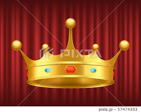 Queen Gorden Crown, Royal Vector Image 57474303