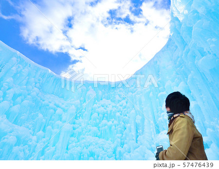 北海道支笏湖の氷濤まつり 北海道支笏湖の氷濤まつり 57476439