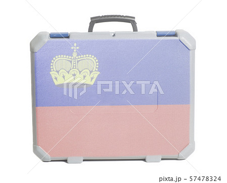 Business travel suitcase with Flag of 57478324
