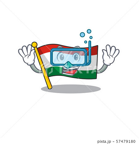 Diving hungary flag was hoisted on mascot pole Diving hungary flag was hoisted on mascot pole 57479180