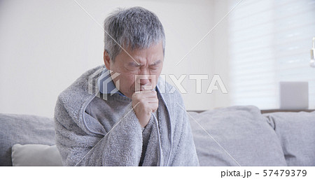 old asian man get a cold old asian man get a cold 57479379