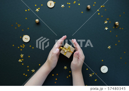 Christmas or New Year decoration background: Christmas or New Year decoration background: 57480345