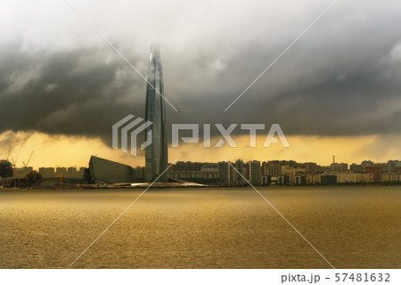Lakhta center in Saint Petersburg, Russia 57481632