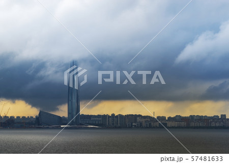 Lakhta center in Saint Petersburg, Russia 57481633