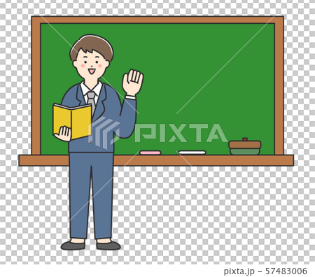 Blackboard and men 57483006