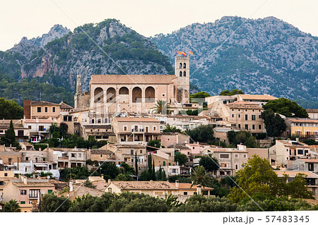 Sant Llorenc church, Selva village, Mallorca 57483345