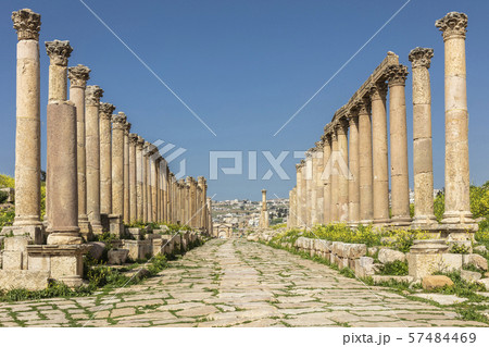 Roman columns in amman Roman columns in amman 57484469