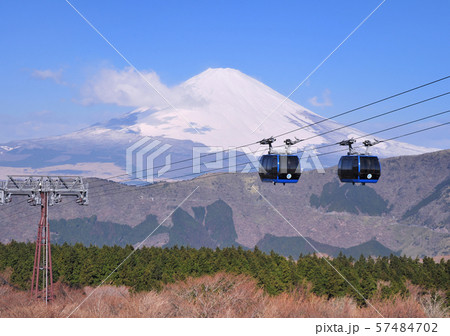 箱根大涌谷からの富士山-77696 箱根大涌谷からの富士山-77696 57484702