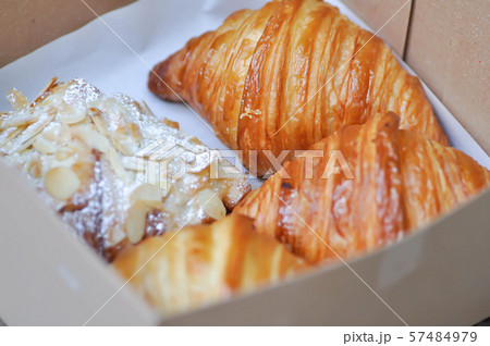 croissant and almond croissant croissant and almond croissant 57484979