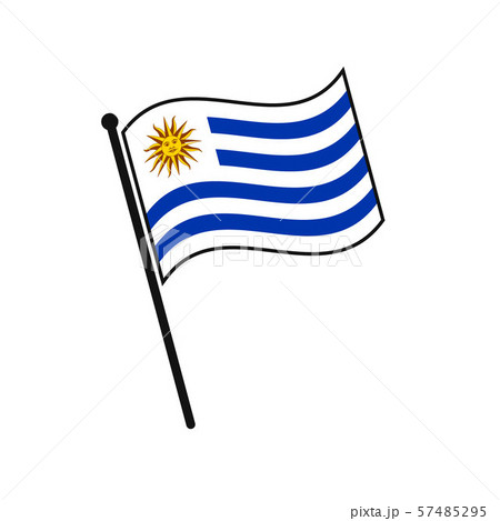 Simple flag isolated 57485295