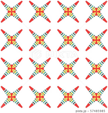 Vintage geometric pattern in retro 80s style. Textile fashionable retro design. Vintage geometric pattern in retro 80s style. Textile fashionable retro design. 57485985