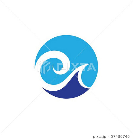 Water Wave symbol and icon Logo Template Water Wave symbol and icon Logo Template 57486746