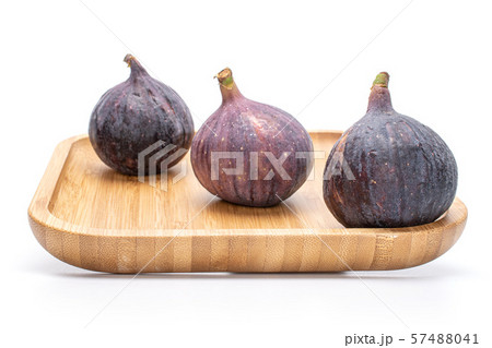 Fresh fig fruit isolated on white Fresh fig fruit isolated on white 57488041