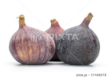 Fresh fig fruit isolated on white 57488078