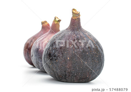 Fresh fig fruit isolated on white Fresh fig fruit isolated on white 57488079