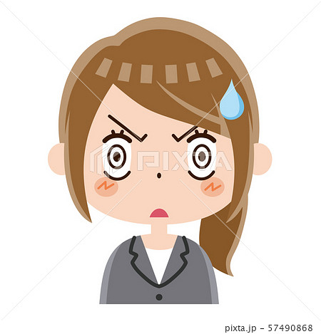 ビジネスウーマン 表情 驚く ビジネスウーマン 表情 驚く 57490868