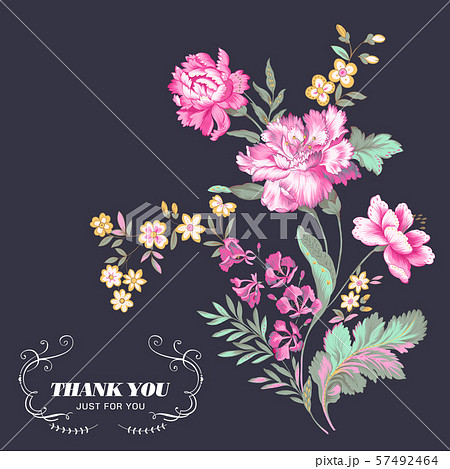 透明水彩 水彩画 花 57492464