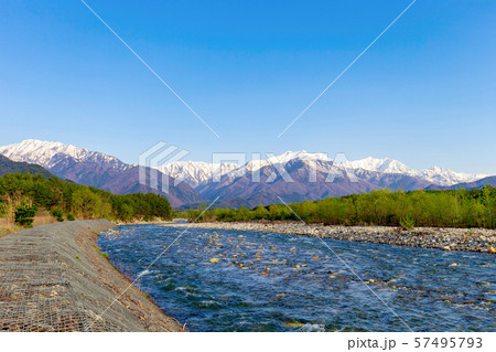高瀬川 (5月 晴れ 観音橋) 高瀬川 (5月 晴れ 観音橋) 57495793