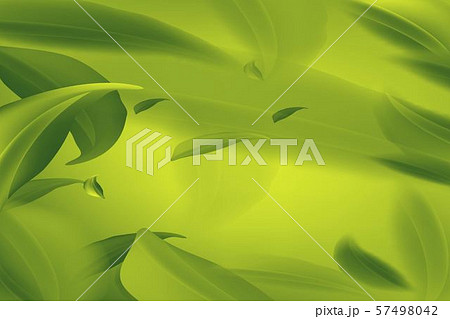 Realistic Fly Green Leaves Pattern Background on a Realistic Fly Green Leaves Pattern Background on a 57498042