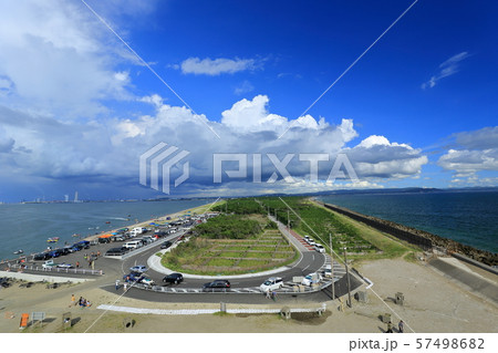 千葉　富津岬 57498682