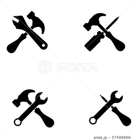 tool icon Vector Illustration design Logo 57499006