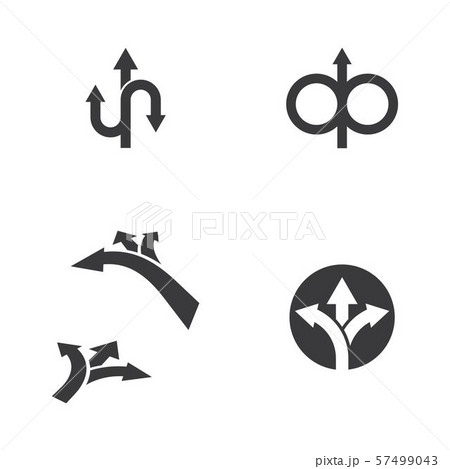Way vector icon illustration design 57499043