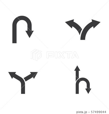 Way vector icon illustration design 57499044