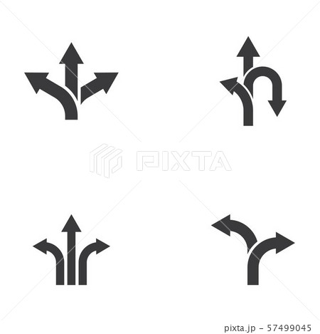 Way vector icon illustration design 57499045