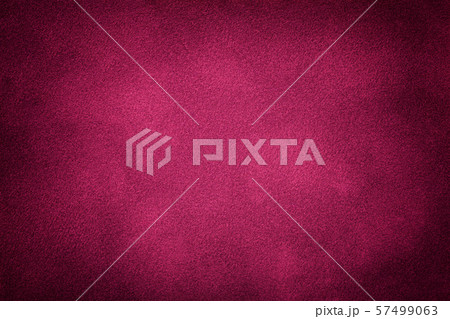 Dark purple matt suede fabric closeup. Velvet 57499063