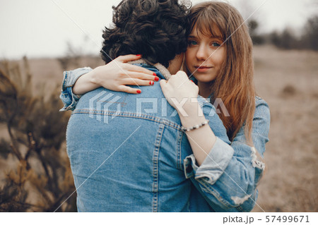 Autumn couple Autumn couple 57499671