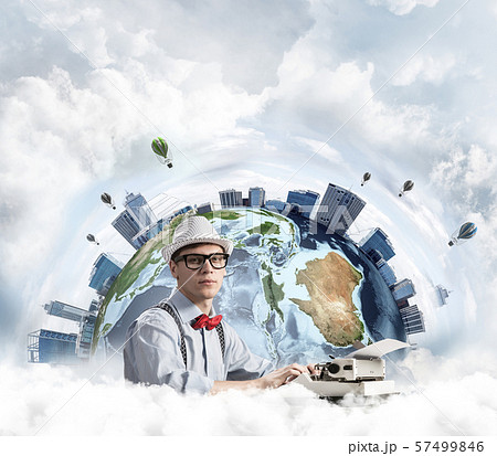 Creative inspiration of young writer. Creative inspiration of young writer. 57499846