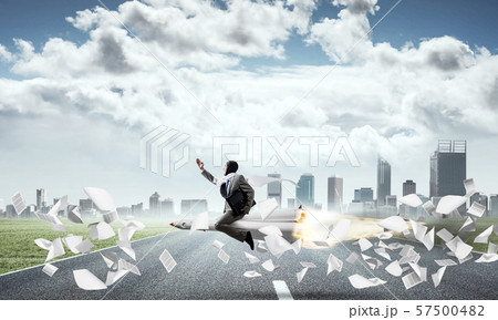 Business success and targets achievement concept. 57500482