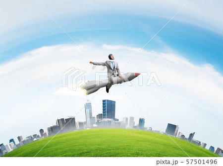 Business success and targets achievement concept. Business success and targets achievement concept. 57501496