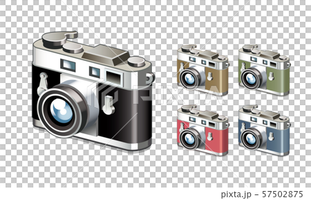 カメラのイラスト素材