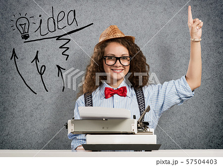 Writer waiting for inspiration Writer waiting for inspiration 57504403