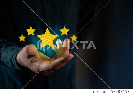 Customer Experiences Concept. Person Giving 57508153