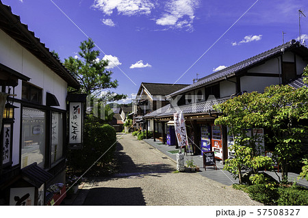 城下町出石　内堀通り　兵庫県豊岡市出石町 57508327