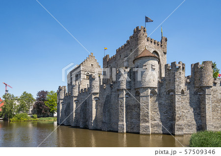 Gravensteen Castle of Ghent in Belgium 57509346