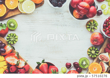Raw fruits berries platter Raw fruits berries platter 57510276