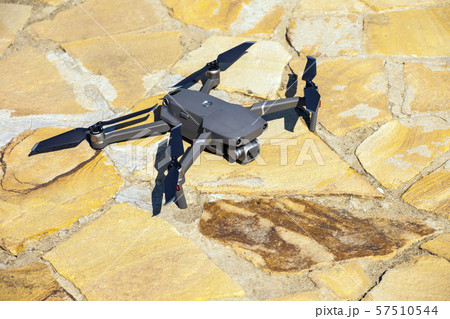 quadcopter natural sharp stone background 57510544