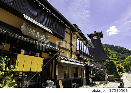 城下町出石　辰鼓楼　楼閣　時計台　兵庫県豊岡市出石町 57510568