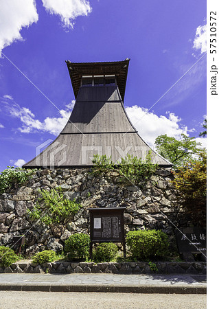 城下町出石　辰鼓楼　楼閣　時計台　兵庫県豊岡市出石町 57510572