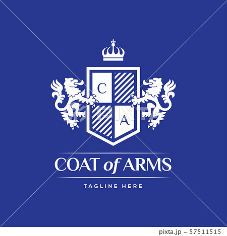 Coat Of Arms Heraldic Luxury Logo Design Concept 57511515