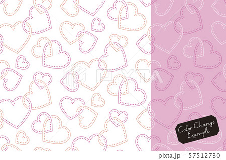 Hearts intertwined like a puzzle ring (swatche) 57512730