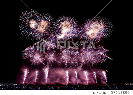 ２０１９年宇都宮花火大会ワイドスターマイン 57512890