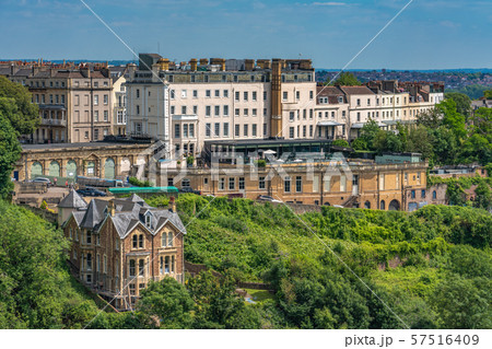 View of buildings in the hills 57516409