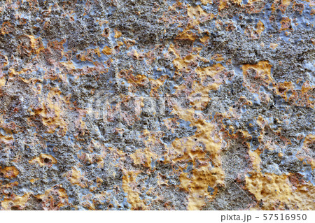The texture of the wall is covered with gray-blue 57516950