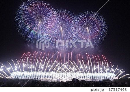 ２０１９年赤川花火大会ワイドスターマイン 57517448