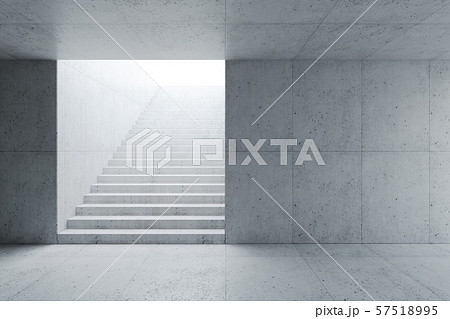 blank concrete space interior, 3d rendering 57518995
